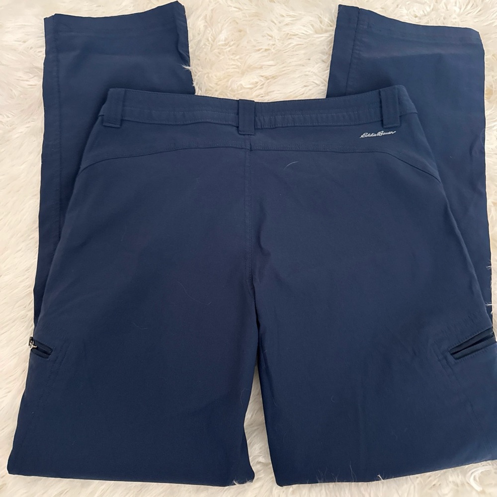 Eddie Bauer women’s  Navy Performance Pants - Picture 3 of 4